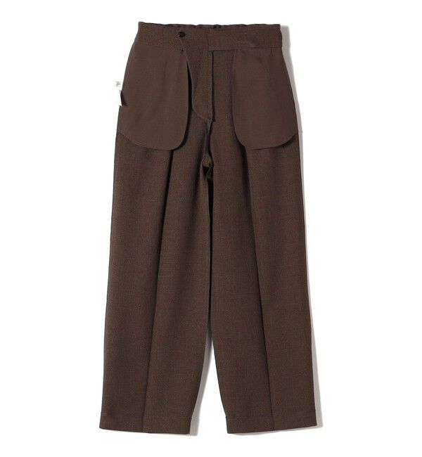 SHIPS for women「〈手洗い可能〉TUMUGITO(R) シャーク ツイード タック パンツ」|その他|