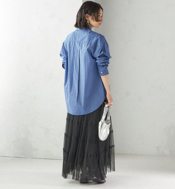 SHIPS for women「【SHIPS別注】LOGAN KNITTING MILLS:〈洗濯機可能〉チェック シャツ」|シャツ・ブラウス|