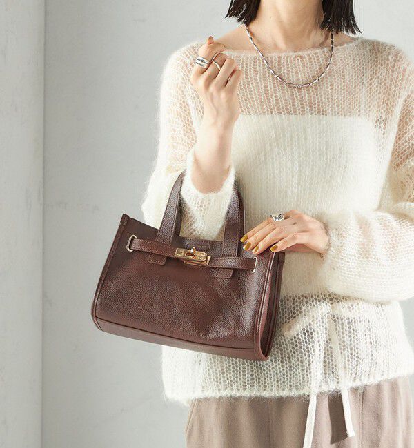 SHIPS for women「ベルト デザイン レザー バッグ」|ショルダー・メッセンジャー|