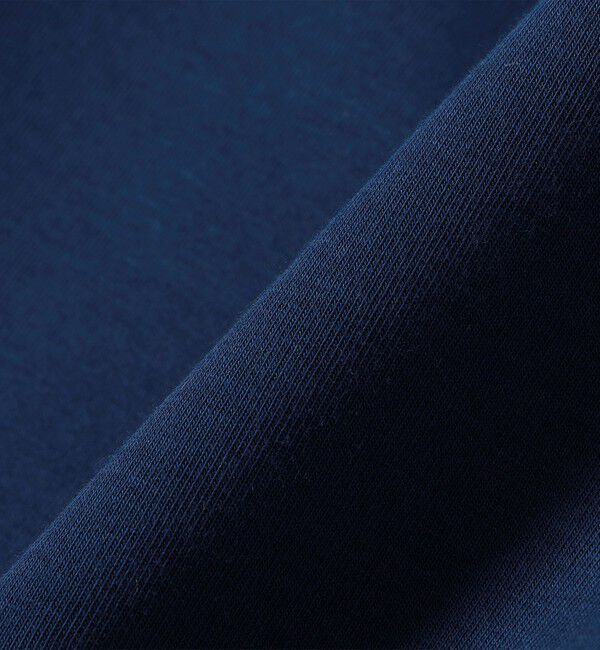 quaranciel「quaranciel:〈洗濯機可能〉ポンチ ロゴプリント ポロ スウェット プルオーバー」|スウェット・ジャージ|