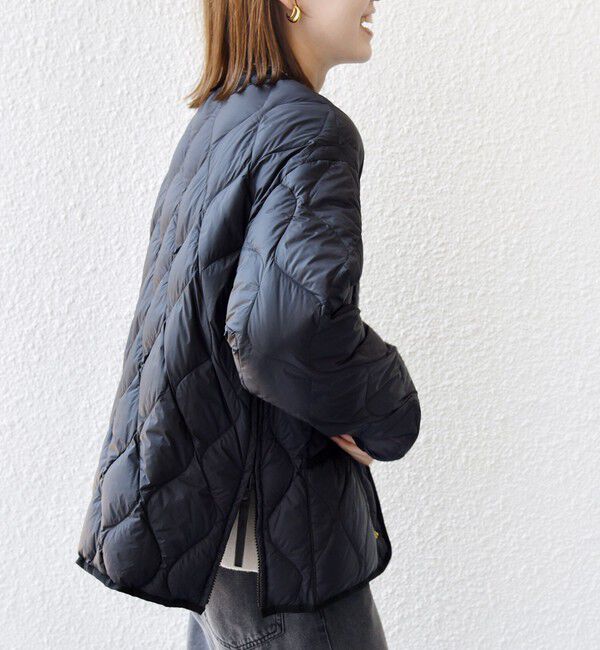 SHIPS for women「【SHIPS別注】TAION:〈手洗い可能〉リブ マルチ WAY ダウン ジャケット」|ダウン|