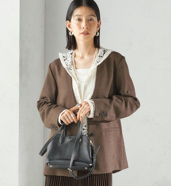 SHIPS for women「BEAURE: ミニ パーテーション ボストン」|ショルダー・メッセンジャー|