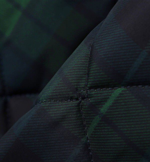 SHIPS「【SHIPS別注】LAVENHAM: SHIPS タータン THORNHAM」|ダウンベスト・ベスト|