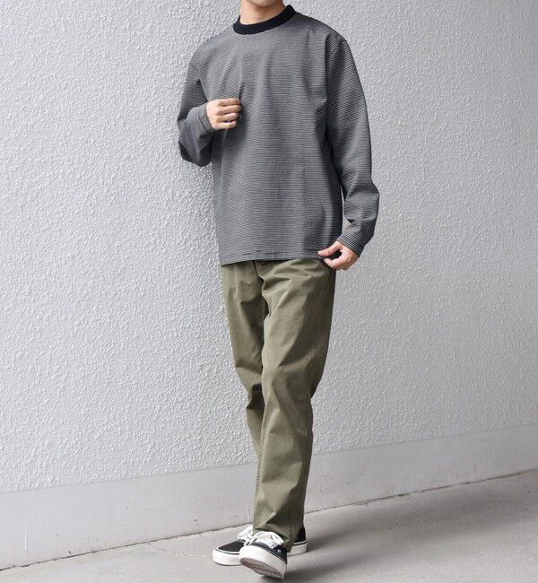 SHIPS any「SHIPS any:〈洗濯機可能〉フェードカラー ストレッチ スリム テーパード チノ パンツ◇」|チノ|