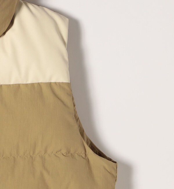 SHIPS any「SHIPS any: ナイロン スタンドカラー ダウン ベスト」|ダウンベスト・ベスト|