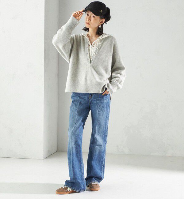 SHIPS for women「Revis.: ポリエステル スエード フライト キャップ」|キャップ・キャスケット|