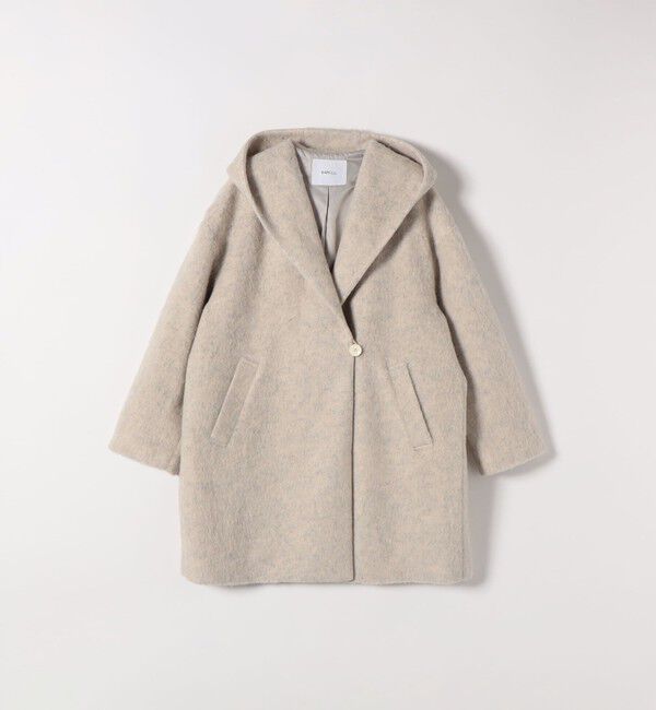 SHIPS any「SHIPS any: シャギー フーディー ガウン コート」|その他|