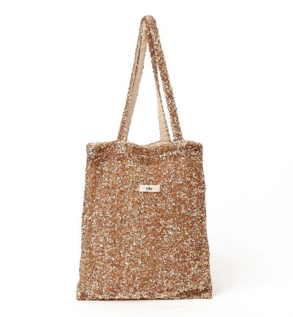 SHIPS for women「《一部追加予約》【一部SHIPS別注】Uhr: スパンコール トート バッグ」|トートバッグ|