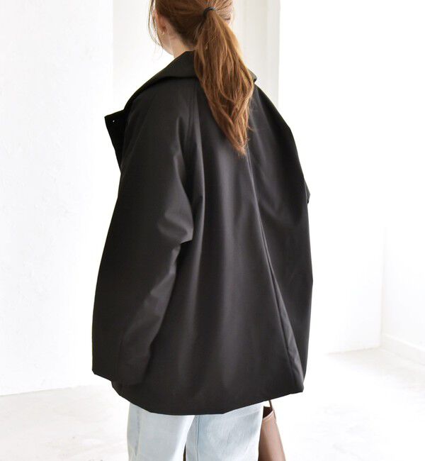 quaranciel「quaranciel:〈撥水加工〉中綿 テーラード ミドル Wボタン ジャケット コート」|その他|