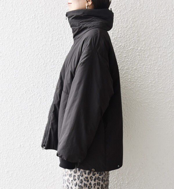 SHIPS any「【WEB限定】SHIPS any: 中綿 ダブル ジップ スタンド ブルゾン」|ブルゾン・スタジャン|