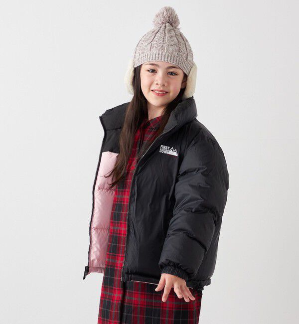 SHIPS any「FIRST DOWN:〈洗濯機可能〉リバーシブル バブル ダウン ジャケット <KIDS>◇」|ダウン|