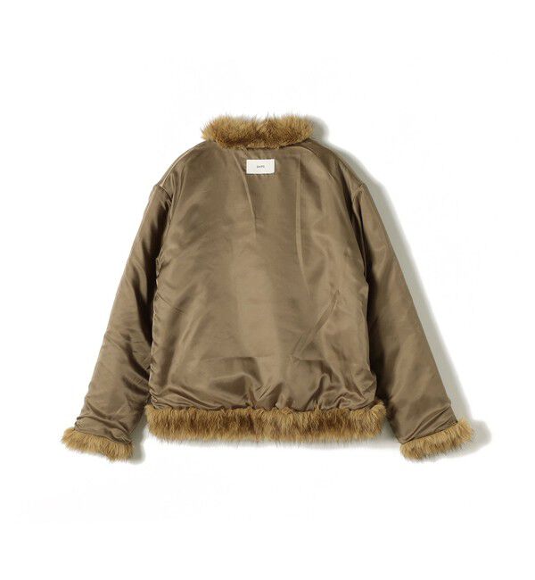 SHIPS for women「フェイク ファー コクーン ブルゾン」|その他|