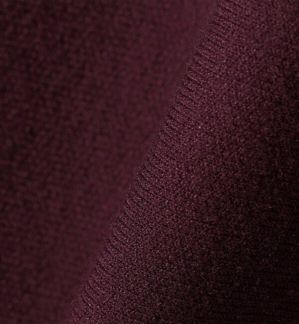 quaranciel「quaranciel:〈手洗い可能〉ダブルフェイス ボートネック パフ ニット プルオーバー」|ニット・セーター|