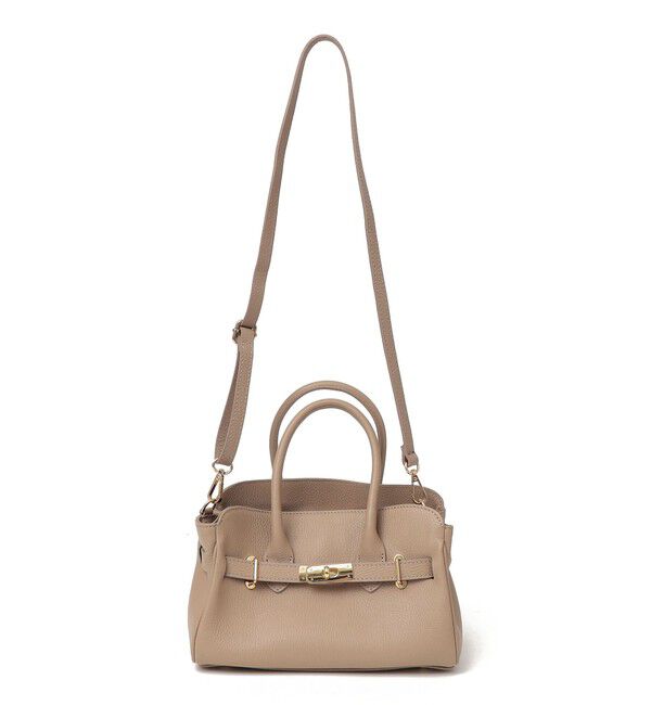 SHIPS for women「【SHIPS別注】MILOS: 金具付き ベルト トート S」|トートバッグ|