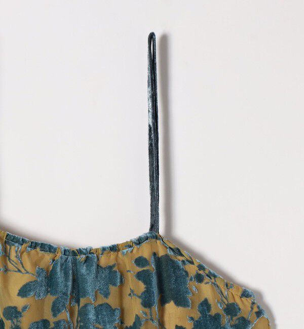 SHIPS any「SHIPS any:〈手洗い可能〉フラワー オパール ロング キャミワンピース」|ワンピース|