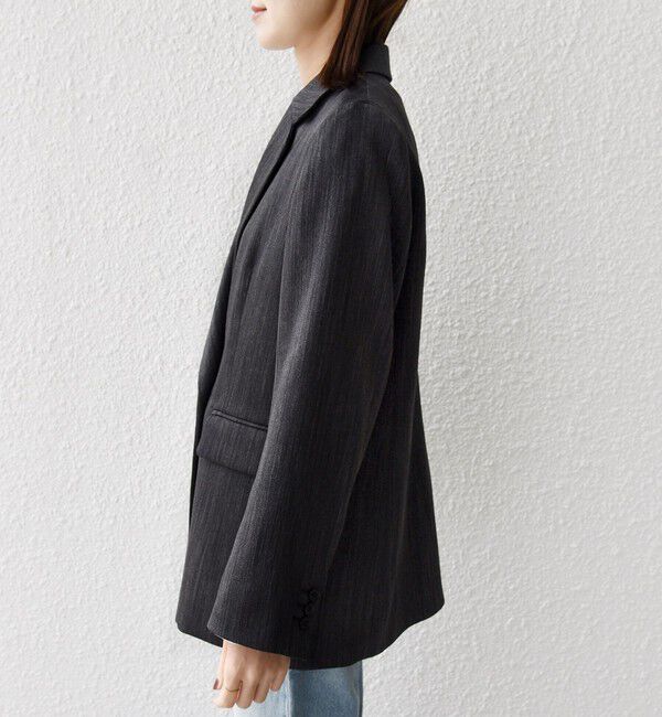 SHIPS for women「〈手洗い可能〉ウール 調 合繊 ダブル ジャケット」|テーラードジャケット|