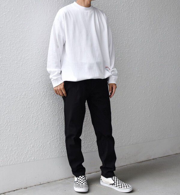 SHIPS any「SHIPS any:〈洗濯機可能/UVカット〉スーパー ストレッチ テーパード イージー パンツ◇」|チノ|