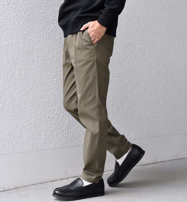 SHIPS any「SHIPS any:〈洗濯機可能/UVカット〉スーパー ストレッチ テーパード イージー パンツ◇」|チノ|