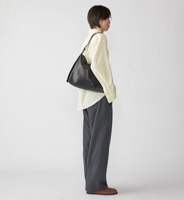 SHIPS「City Ambient Products: 2タック ワイド スラックス」|スラックス|