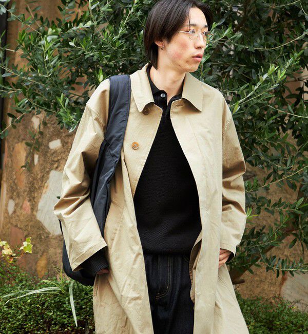 SHIPS「City Ambient Products: リラックス ステンカラー コート」|その他|