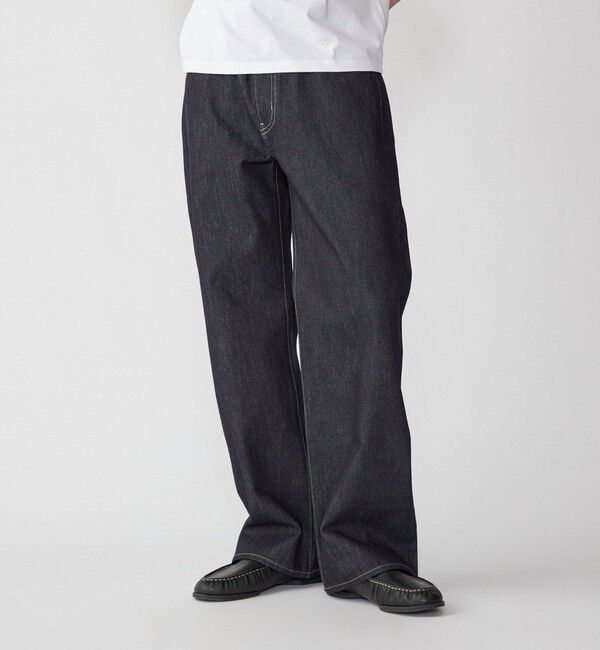 SHIPS「City Ambient Products: ワイド ストレート デニム」|デニム|