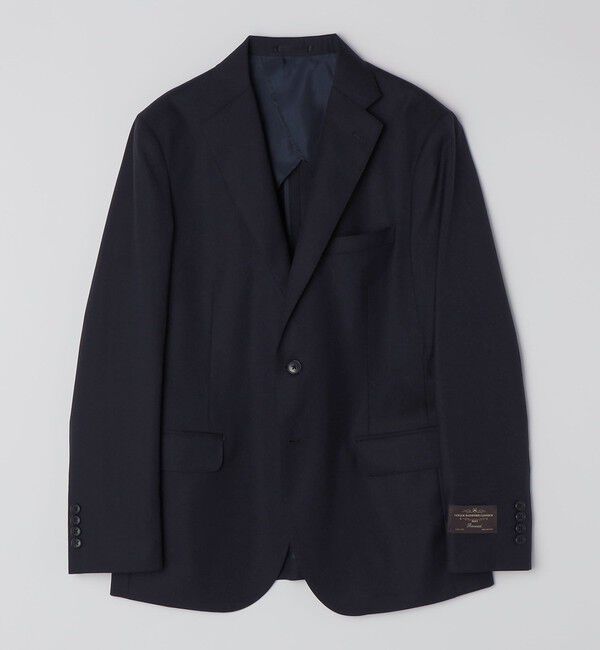 SHIPS Colors 「SHIPS Colors:CANONICO ペレニアル スーツ ジャケット(セットアップ対応可能)」|テーラードジャケット|ネイビー