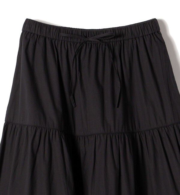 SHIPS for women「【SHIPS別注】Fanaka:〈手洗い可能〉ライン レース ティアード スカート」|スカート|