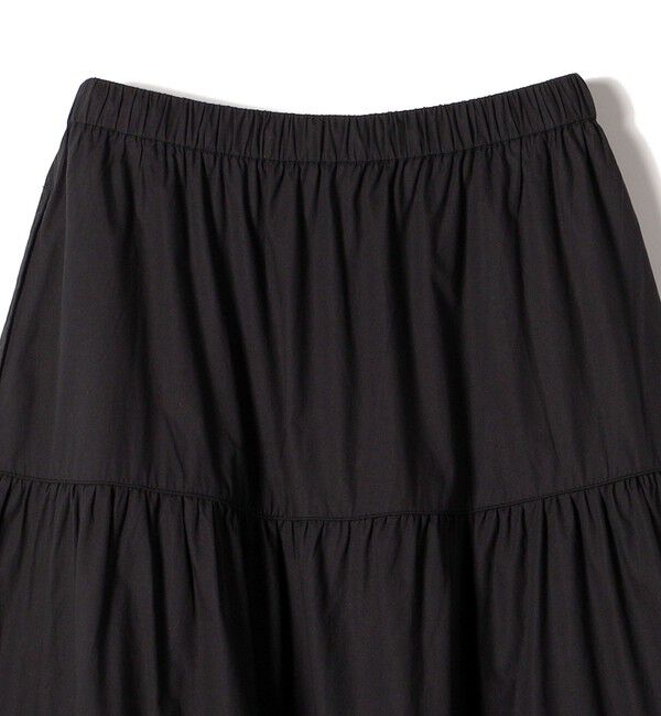SHIPS for women「【SHIPS別注】Fanaka:〈手洗い可能〉ライン レース ティアード スカート」|スカート|