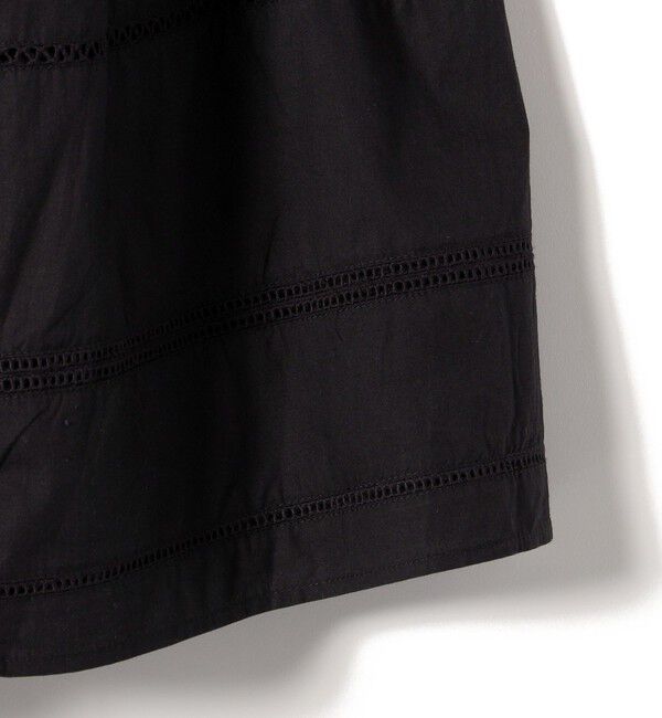 SHIPS for women「【SHIPS別注】Fanaka:〈手洗い可能〉ライン レース ティアード スカート」|スカート|