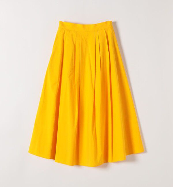 SHIPS any「《予約》SHIPS any:〈洗濯機可能〉コットンミックス タイプライター フレア タック スカート」|スカート|