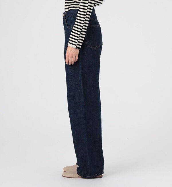 GALERIE VIE「セルヴィッチデニム ストレートパンツ」|デニム|