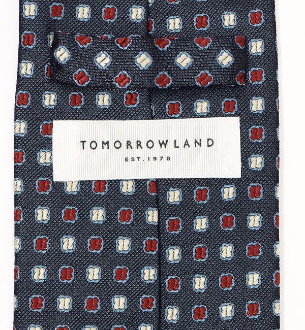 TOMORROWLAND GOODS「TOMORROWLAND シルク 小紋柄ネクタイ」|ネクタイ・蝶ネクタイ|