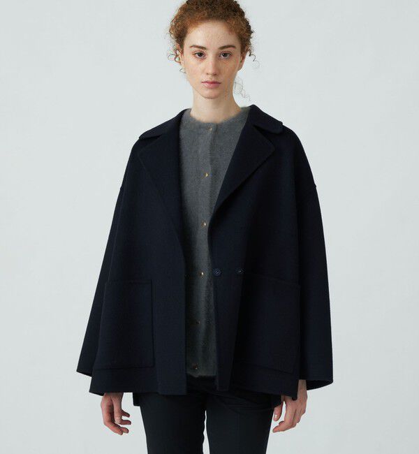 Ballsey「プレミアムウールリバー オープンカラーショートコート」|その他|