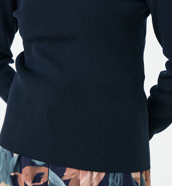 Ballsey「スーパーエクストラファインウールリブ クルーネックプルオーバー」|ニット・セーター|