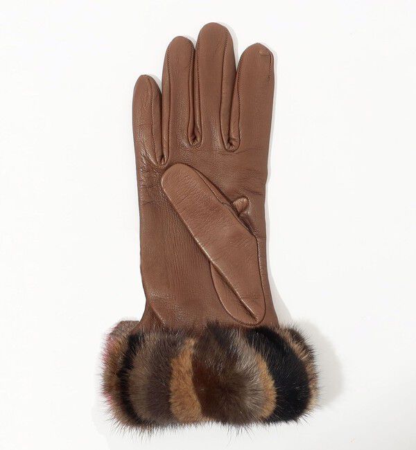 TOMORROWLAND GOODS「BRUNO CARLO ミンクファーグローブ」|手袋|