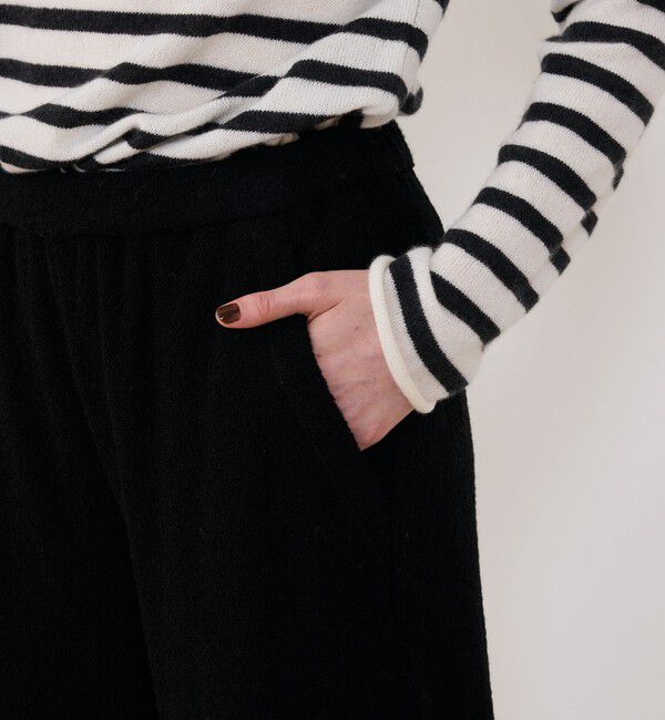 GALERIE VIE「ファインブークレー イージーストレートパンツ」|その他|