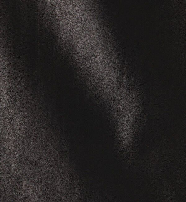 TOMORROWLAND collection「アニリンレザー トラペーズスカート」|台形|