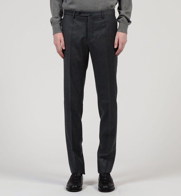 TOMORROWLAND BUYING WEAR「INCOTEX ウールフランネル スリムスラックス」|スラックス|