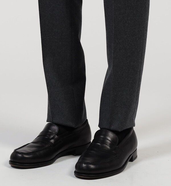 TOMORROWLAND BUYING WEAR「INCOTEX ウールフランネル スリムスラックス」|スラックス|