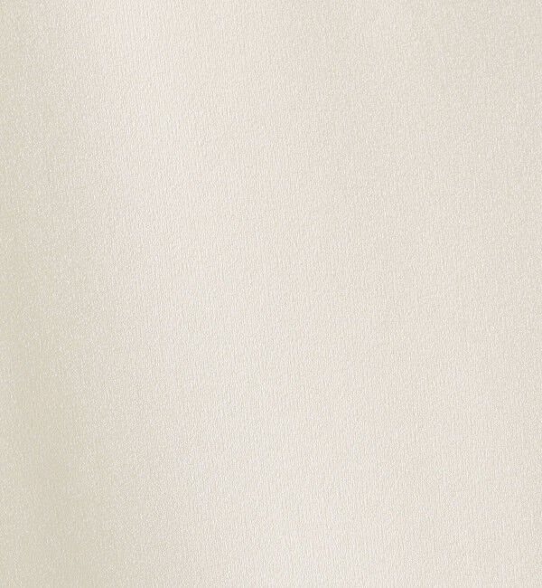 DES PRES「サテンジョーゼット クルーネックワンピース」|ワンピース|