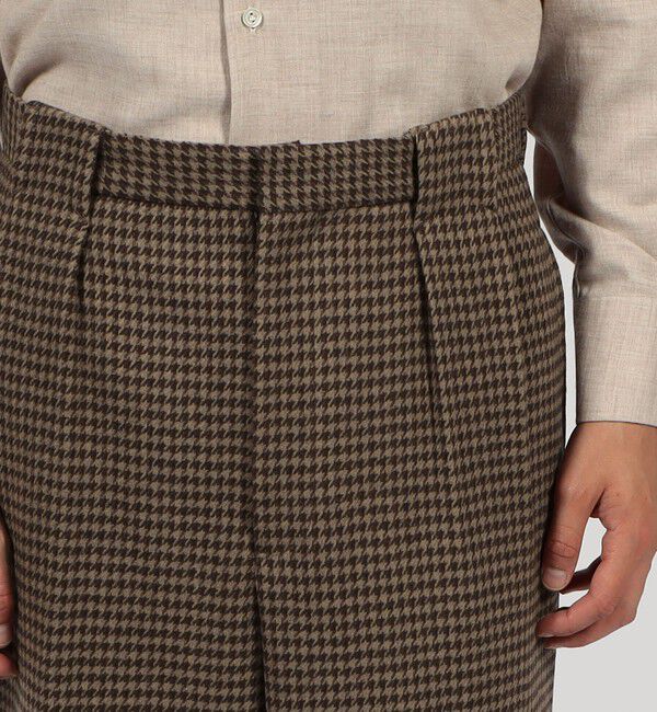 TOMORROWLAND MENS「ウール 2プリーツパンツ」|その他|