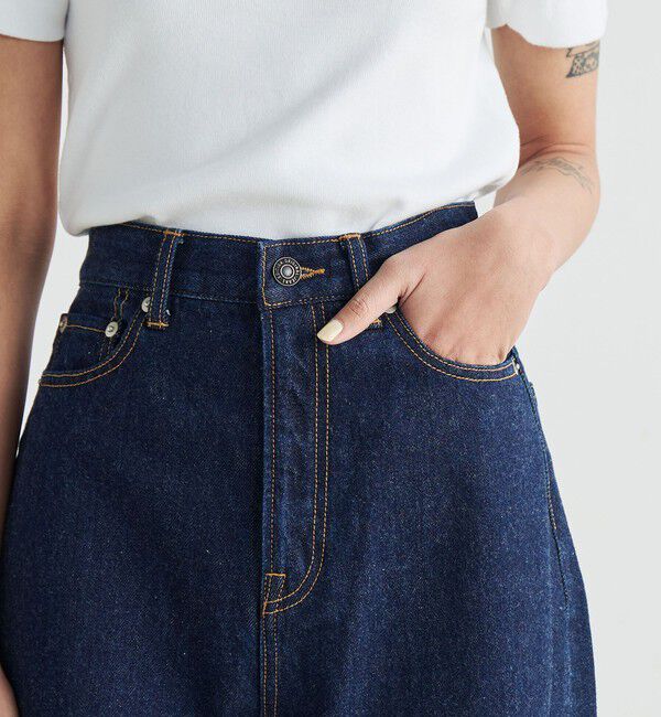 Edition「エッセンシャルデニム カービングパンツ」|デニム|