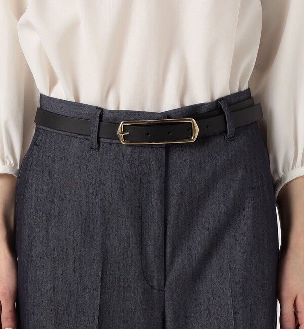 TOMORROWLAND GOODS「LEFIJE SQUARE レザーベルト」|ベルト|