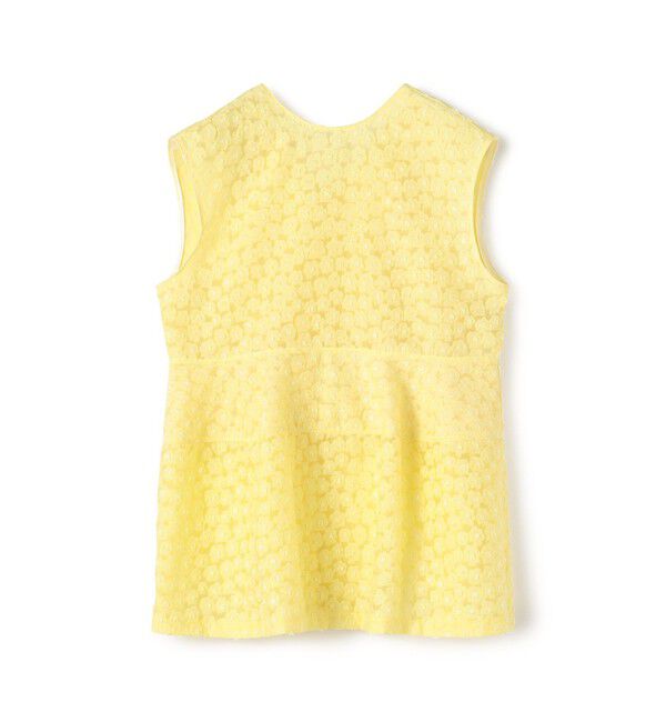 Ballsey「アリッサムカットジャカード バレルヘムブラウス」|シャツ・ブラウス|21 イエロー