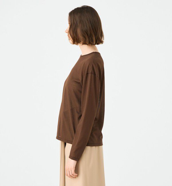 Ballsey「シアーコンパクトジャージー ロングスリーブプルオーバー」|Tシャツ・カットソー|