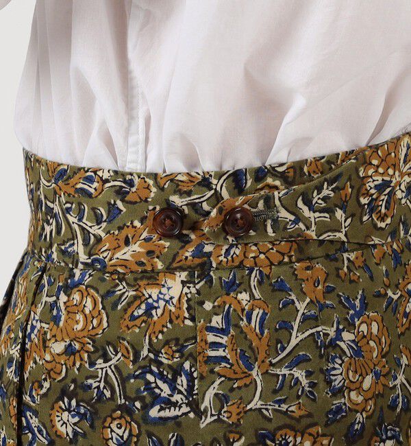 TOMORROWLAND MENS「バティックプリント バックベルト ショートパンツ」|その他|