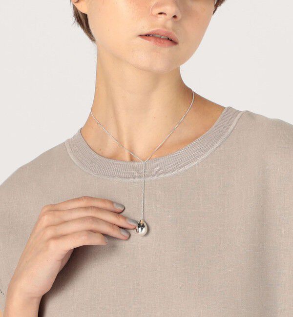 TOMORROWLAND GOODS「PLOW ドロップライン ネックレス」|ネックレス|