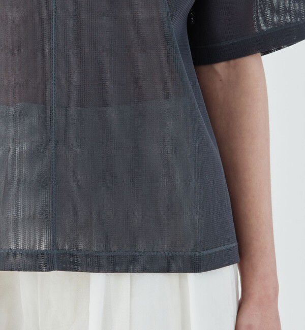 GALERIE VIE「コンパクトラッセル クルーネックプルオーバー」|Tシャツ・カットソー|