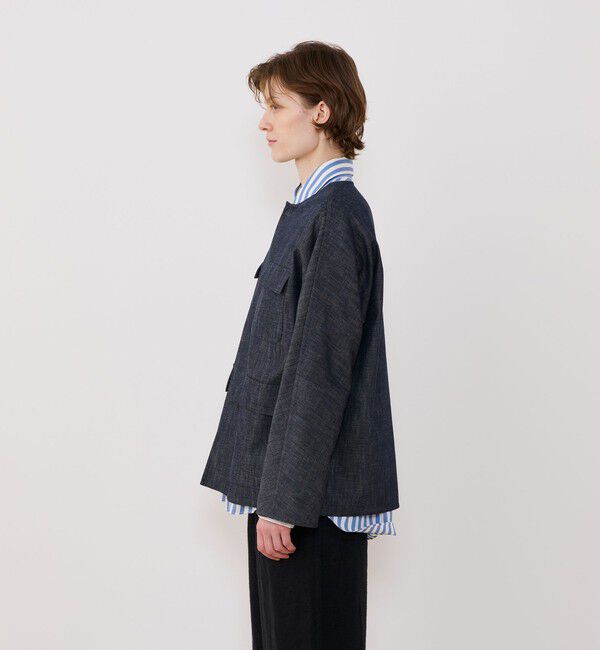 GALERIE VIE「ステイブルーデニム リラックスフィットジャケット」|デニムジャケット|