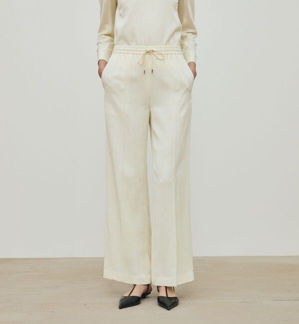 DES PRES「レーヨンサテン イージーストレートパンツ」|その他|